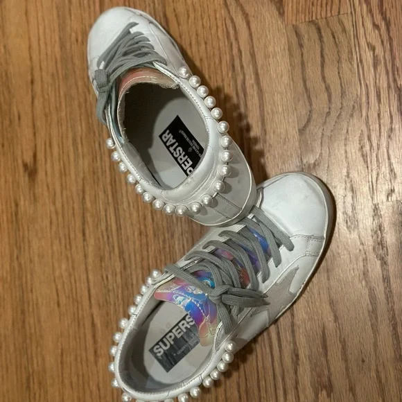 Golden Goose pearl superstar sneakers - Picture 2 of 2